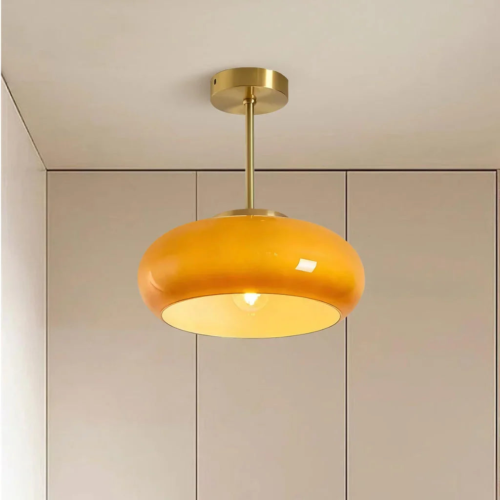 Lumen Bauhaus Disc Ceiling Light