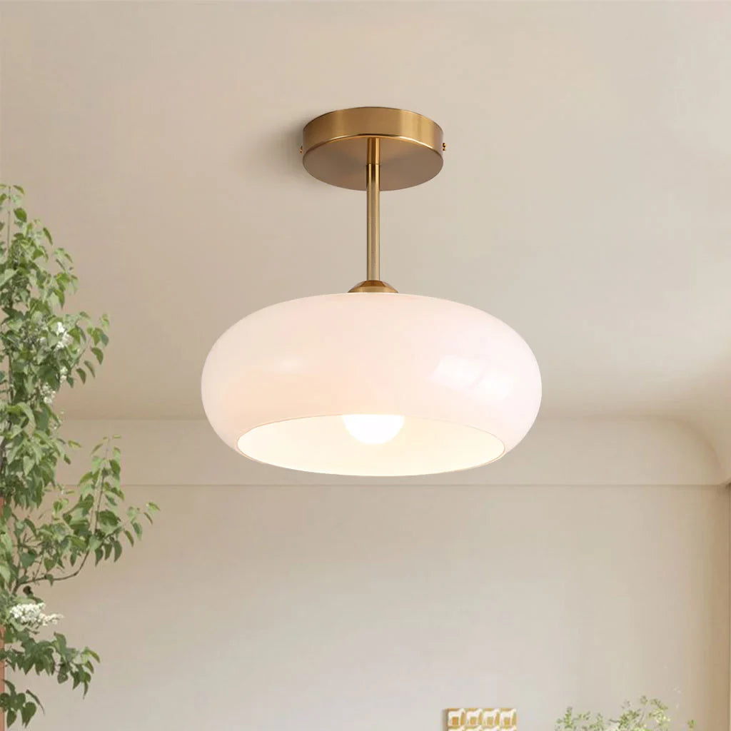 Lumen Bauhaus Disc Ceiling Light