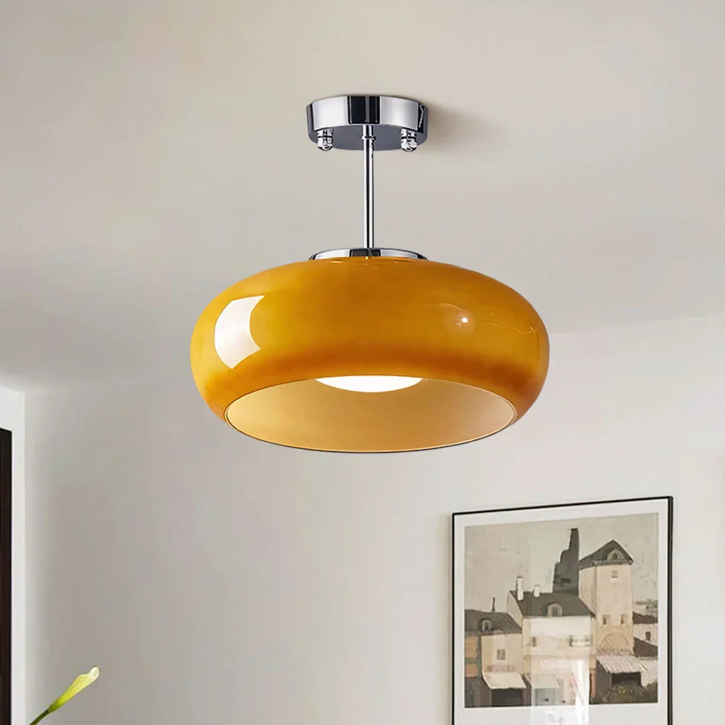 Lumen Bauhaus Disc Ceiling Light