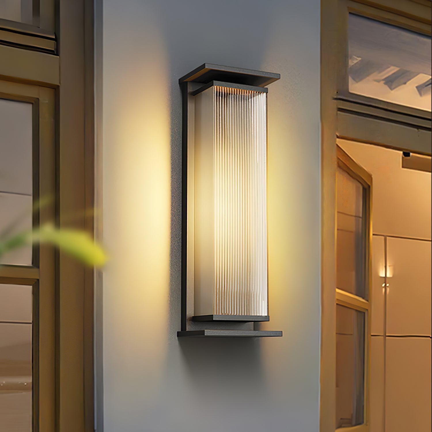 Lumen Solar Box Wall Lamp