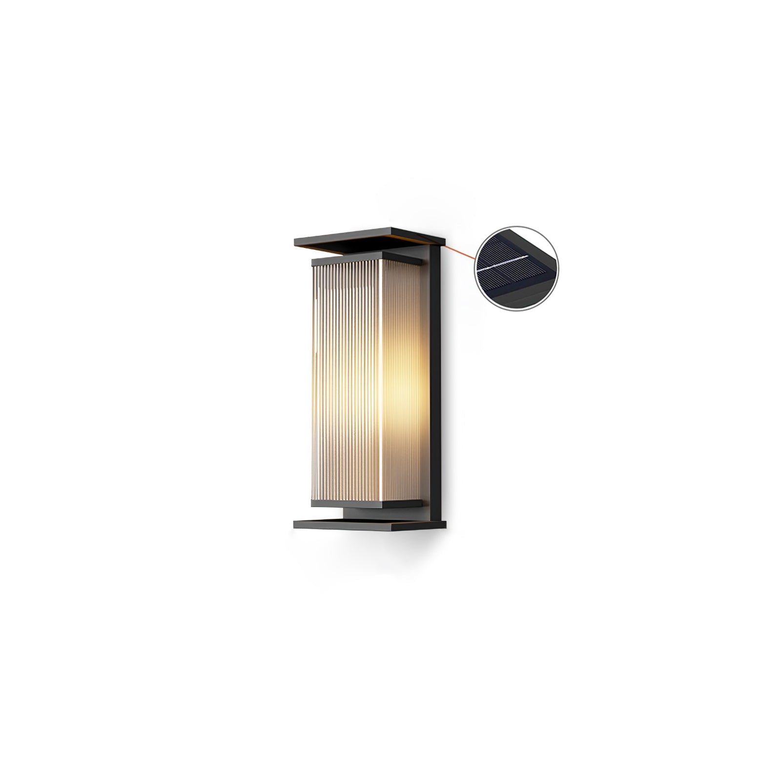 Lumen Solar Box Wall Lamp