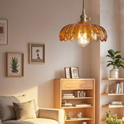 Lumen Rustic Bud Glass Pendant Light