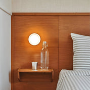 Lumen Dimple Glass Wall Light