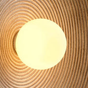 Lumen Ceramic Round LED Wall Lamp