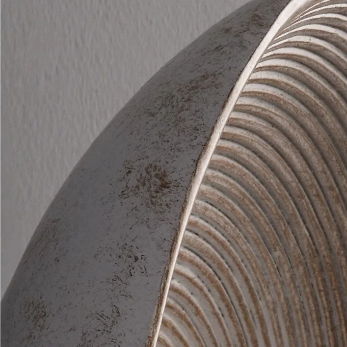 Lumen Ceramic Round LED Wall Lamp
