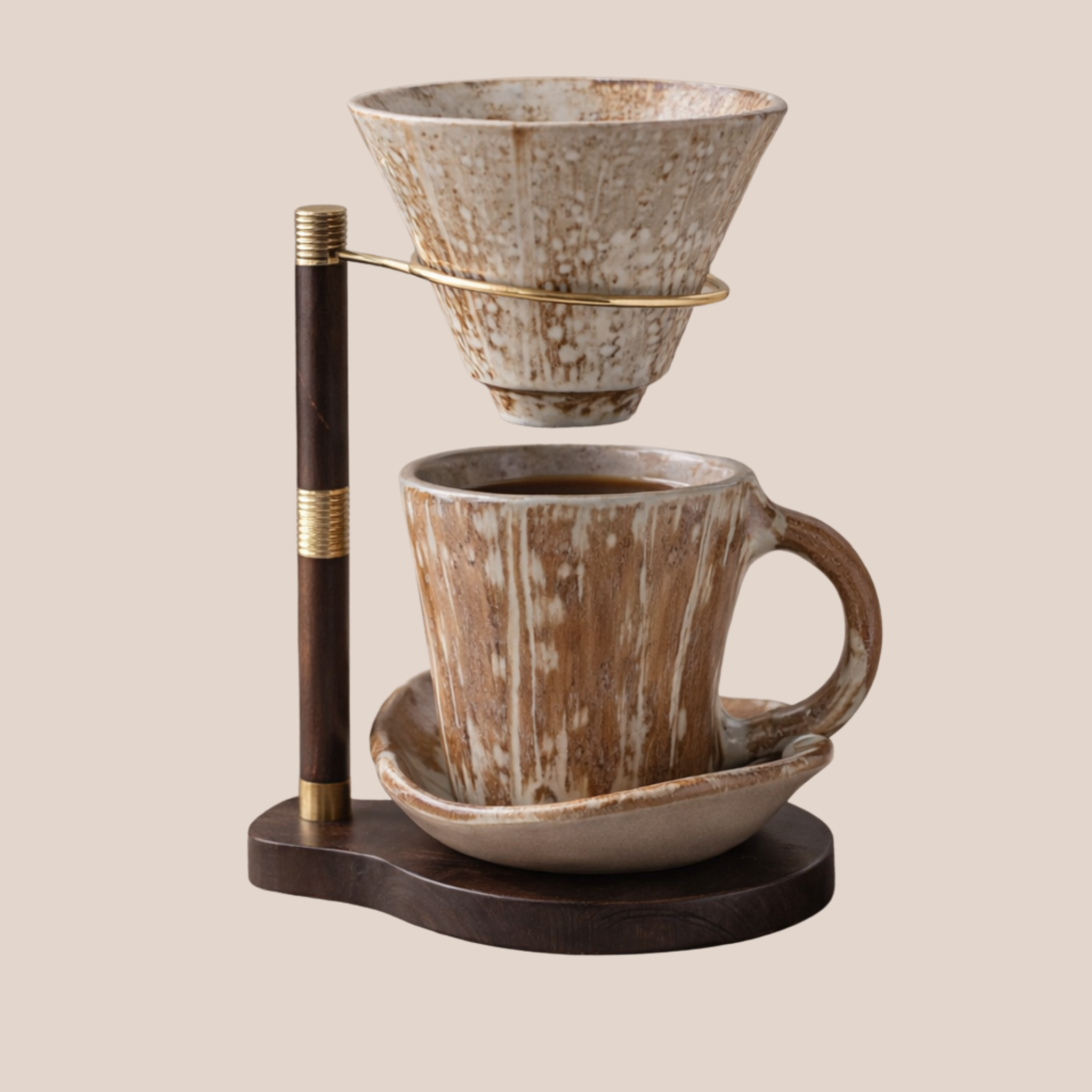 Scandi Ceramic Pour Over Dripper Set