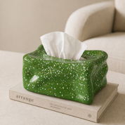 Atelier Speckled Ceramic Tissue Box