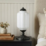 Lumen French Cream Glass Table Lamp