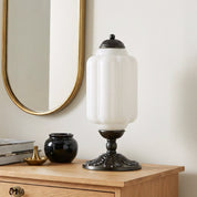 Lumen French Cream Glass Table Lamp