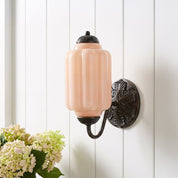 Lumen Eloise Milk Glass Wall Sconce