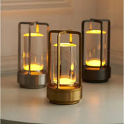 Lumen Rechargeable Cylinder Table Lamp