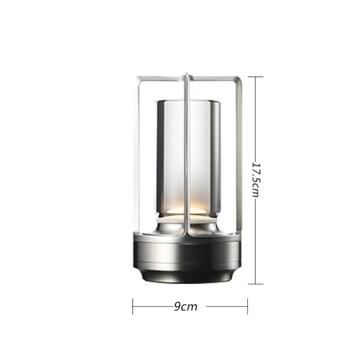 Lumen Rechargeable Cylinder Table Lamp
