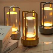 Lumen Rechargeable Cylinder Table Lamp