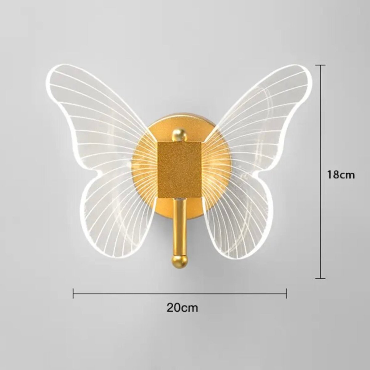 Lumen Butterfly LED Wall Sconce