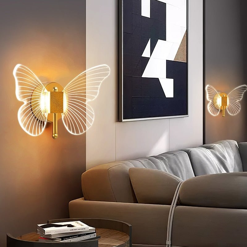 Lumen Butterfly LED Wall Sconce