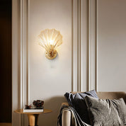 Lumen Brass Seashell Wall Light