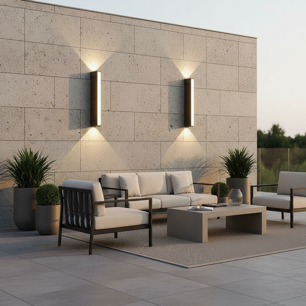 Lumen Cascade Outdoor Wall Light