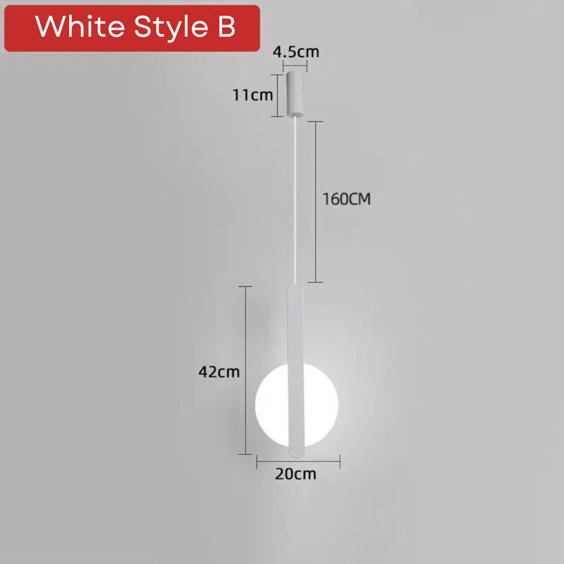 Lumen Tricolor Acrylic Pendant Light