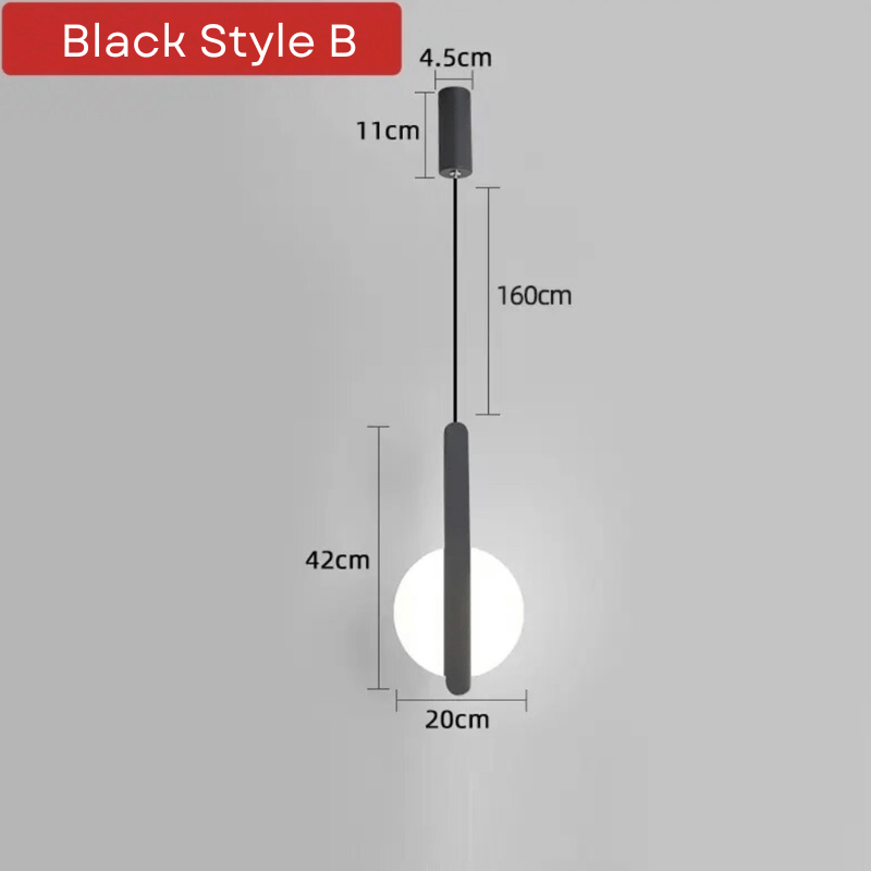 Lumen Tricolor Acrylic Pendant Light