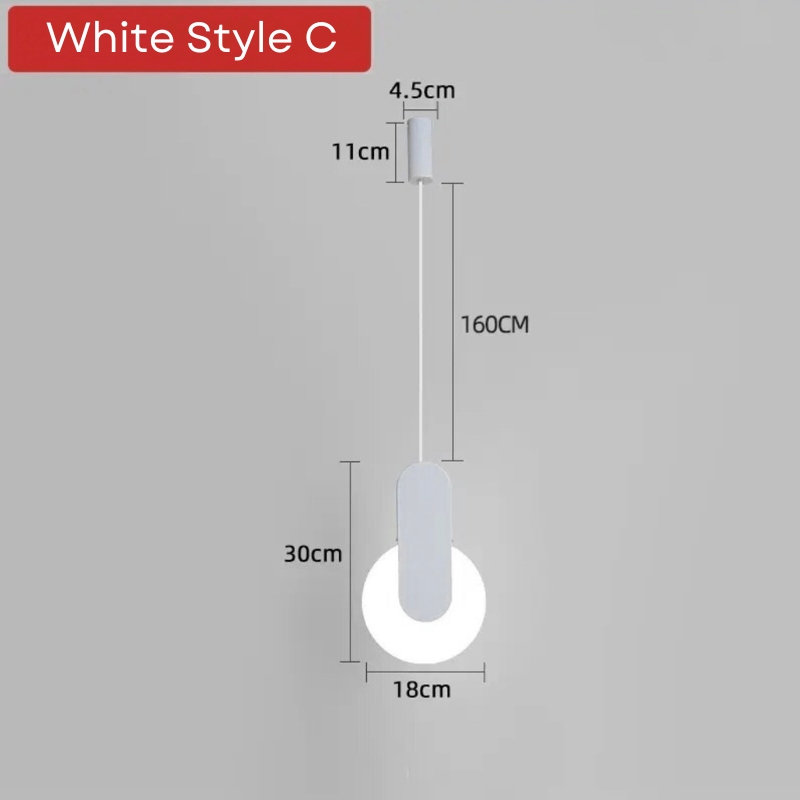Lumen Tricolor Acrylic Pendant Light