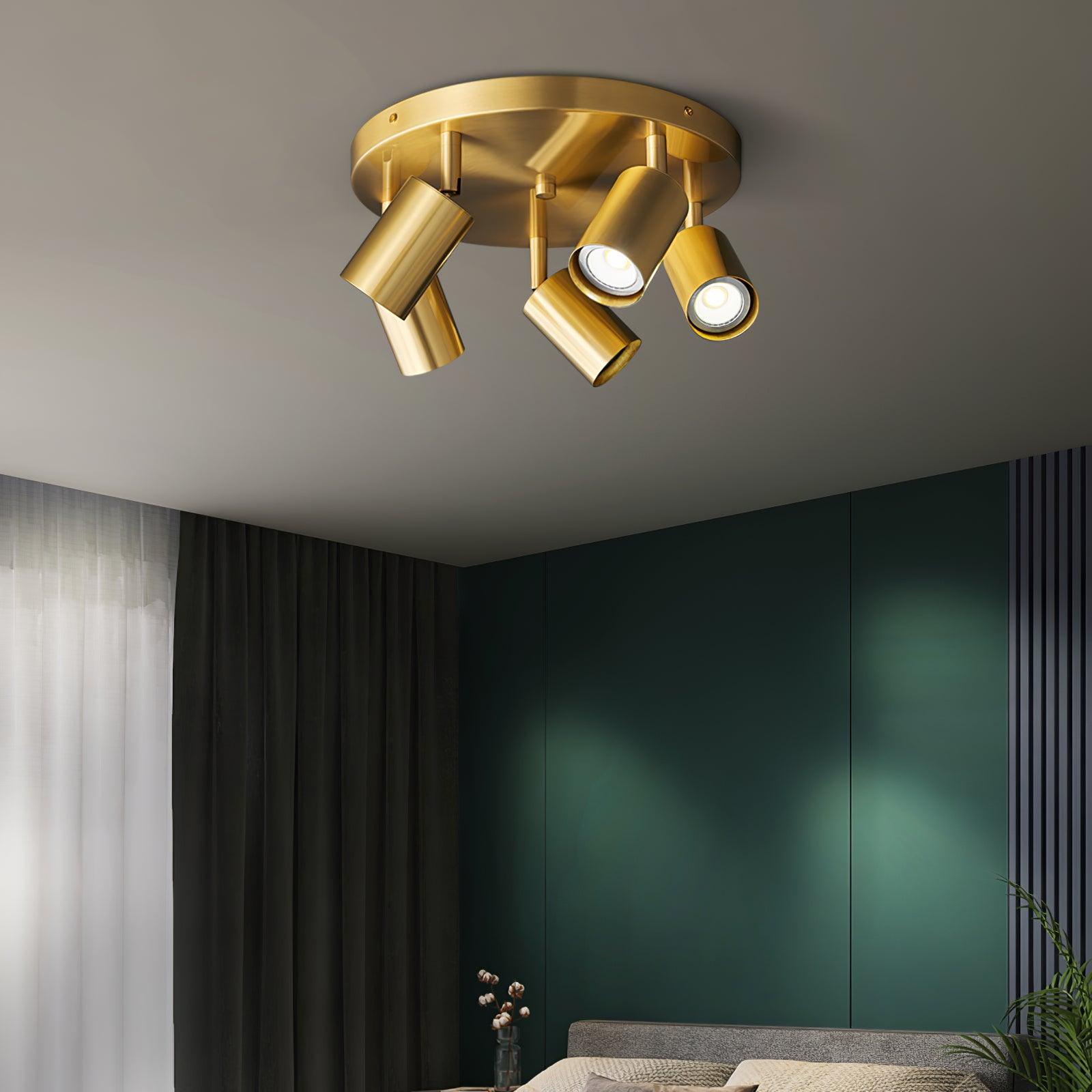 Lumen Adjustable Multi Head Ceiling Light