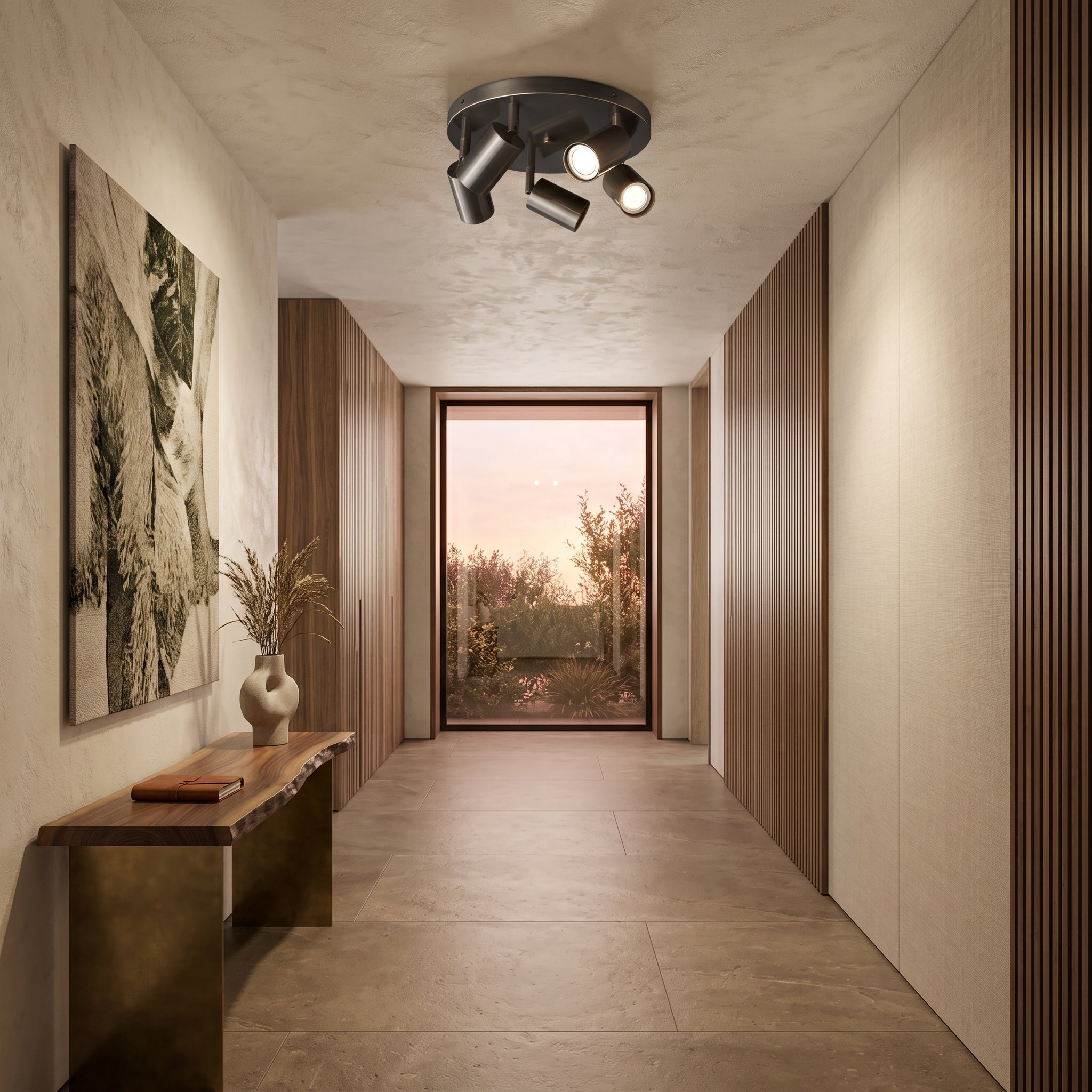 Lumen Adjustable Multi Head Ceiling Light