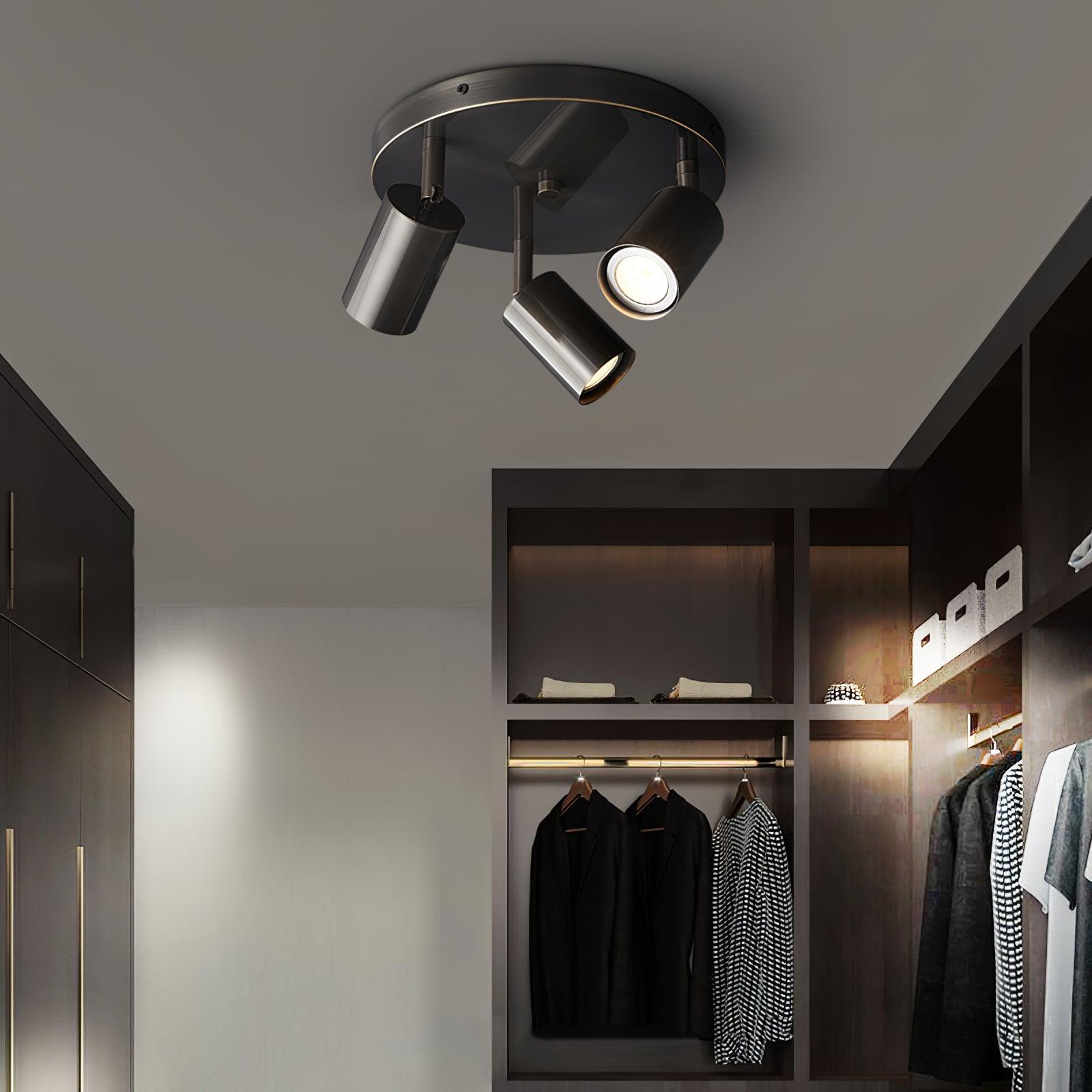 Lumen Adjustable Multi Head Ceiling Light