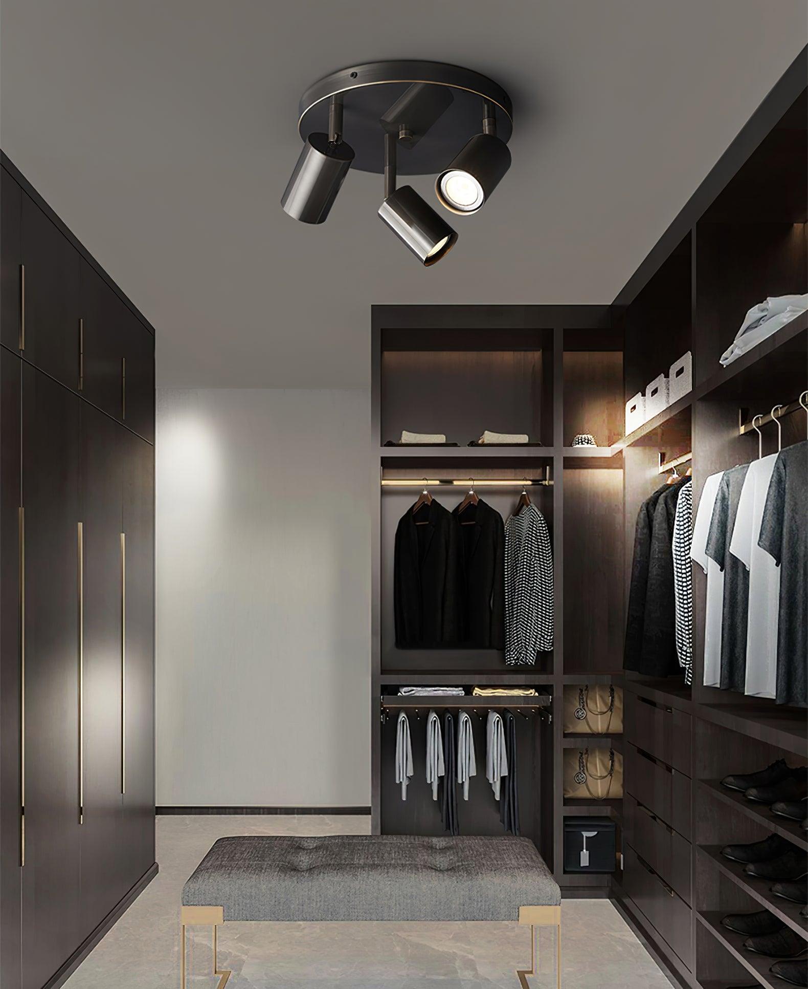 Lumen Adjustable Multi Head Ceiling Light