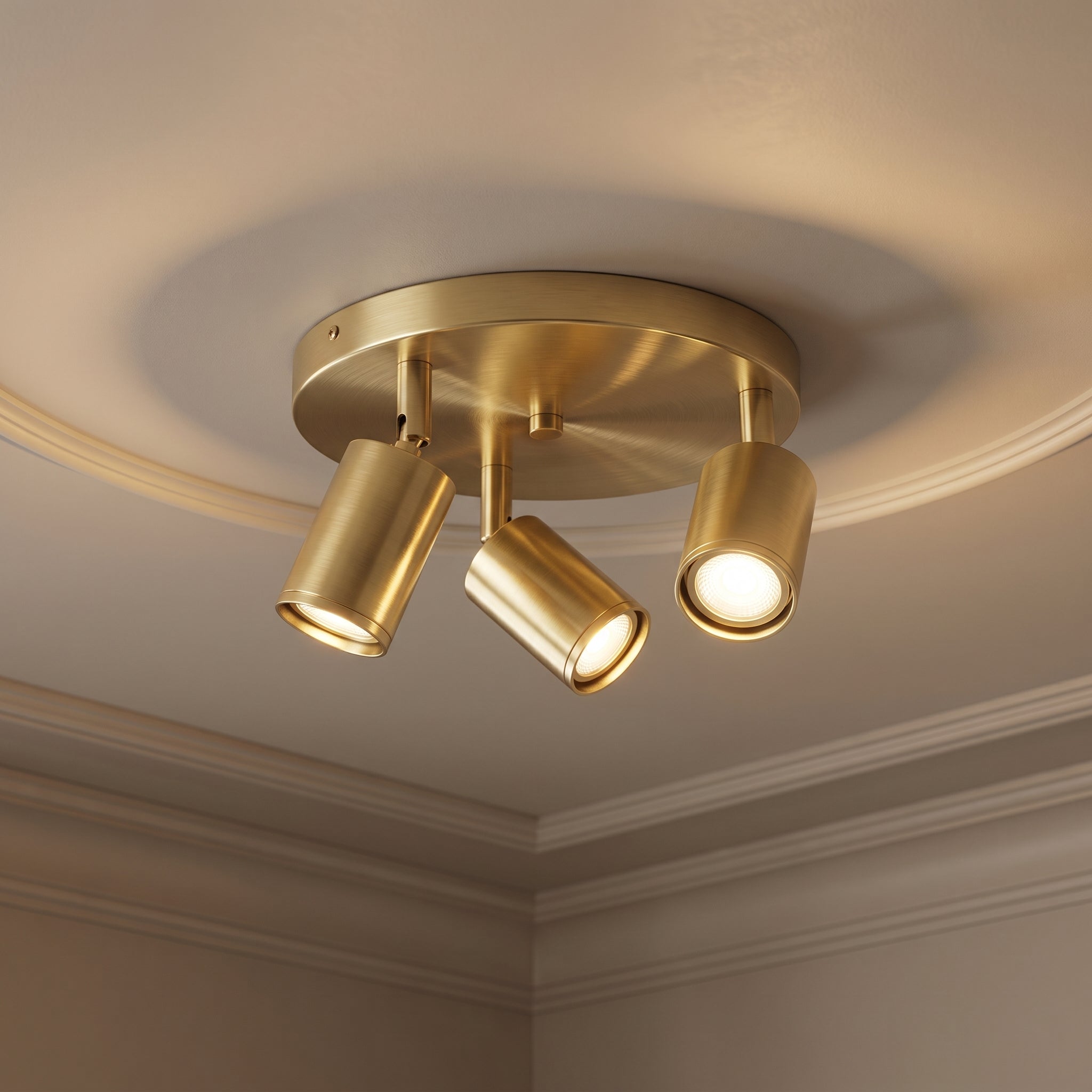Lumen Adjustable Multi Head Ceiling Light