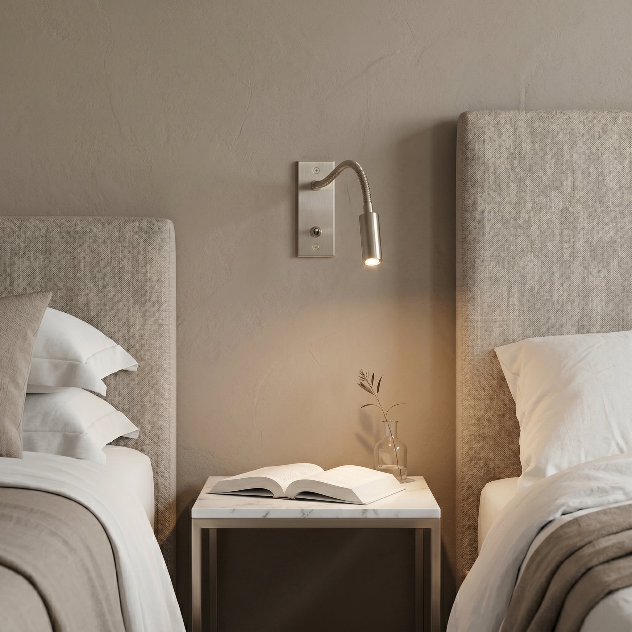 Lumen Adjustable Reading Wall Light