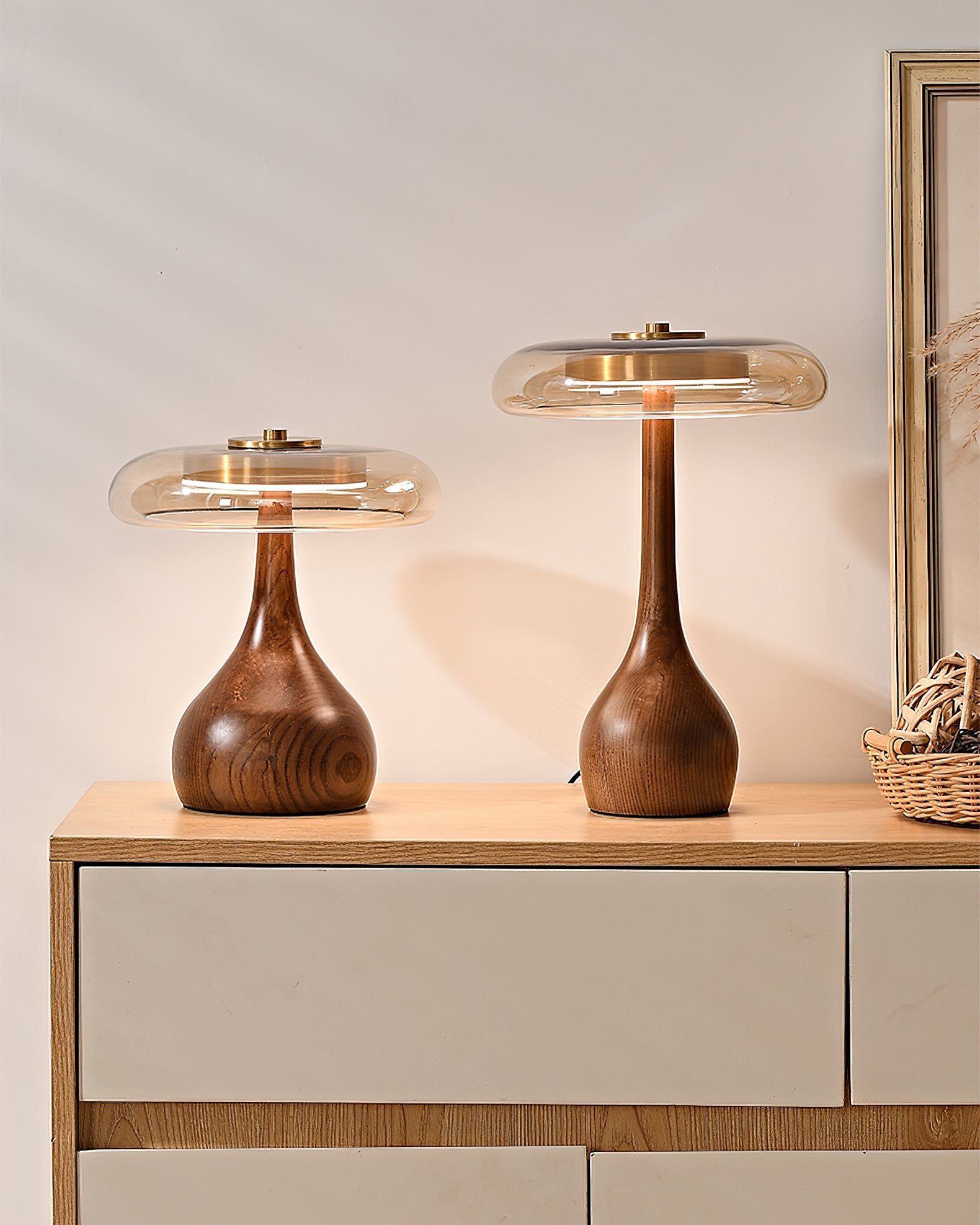 Lumen Andi Glass Table Lamp