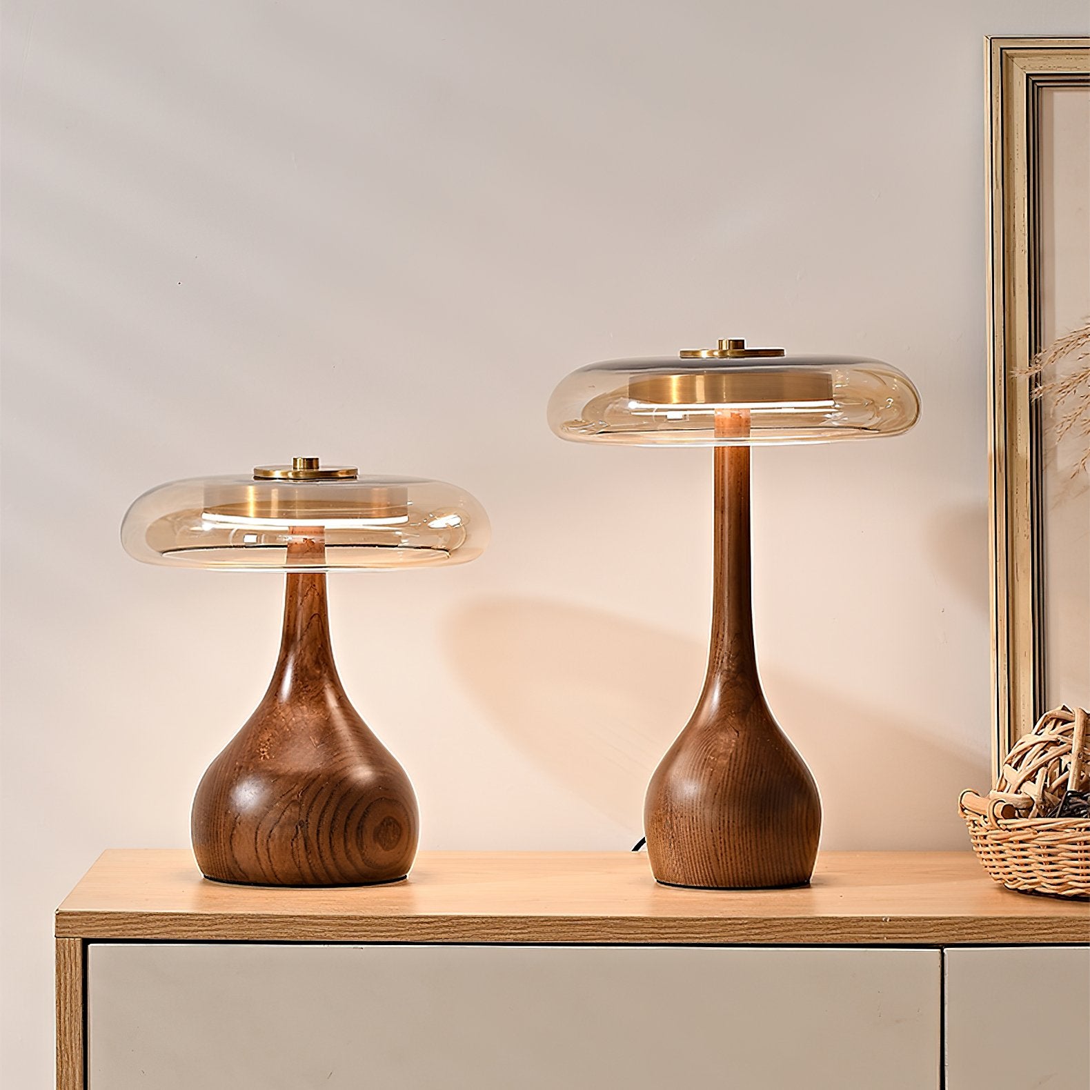 Lumen Andi Glass Table Lamp