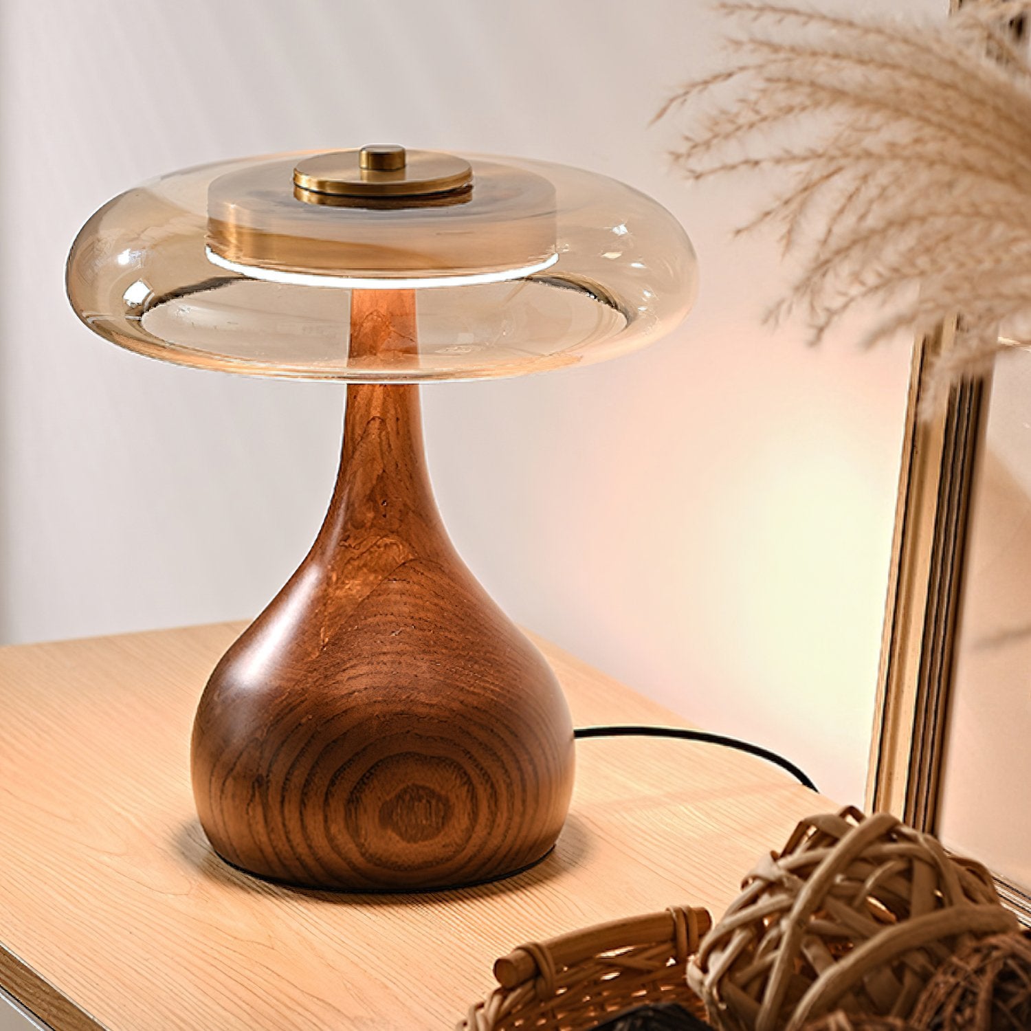 Lumen Andi Glass Table Lamp