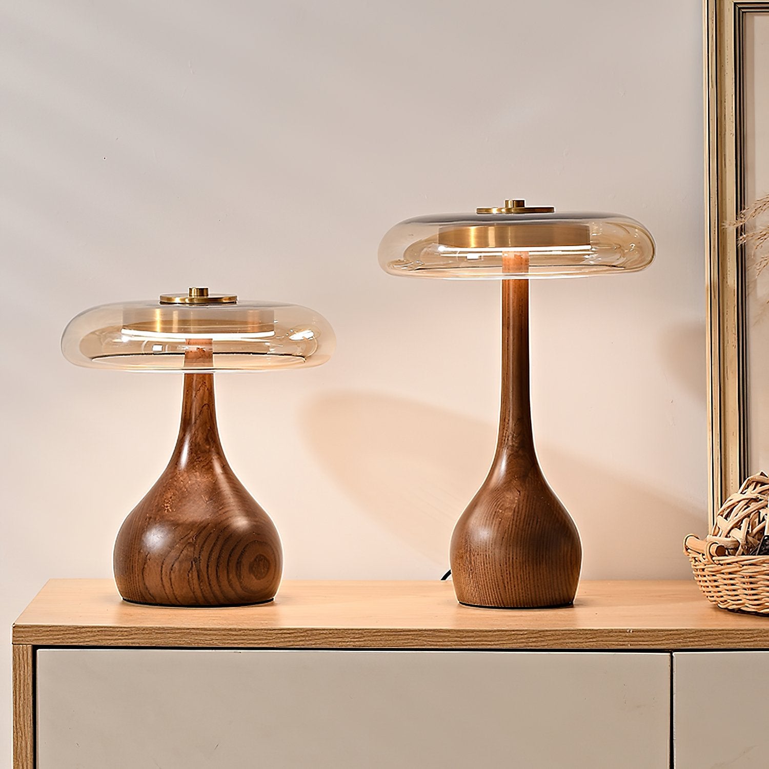 Lumen Andi Glass Table Lamp