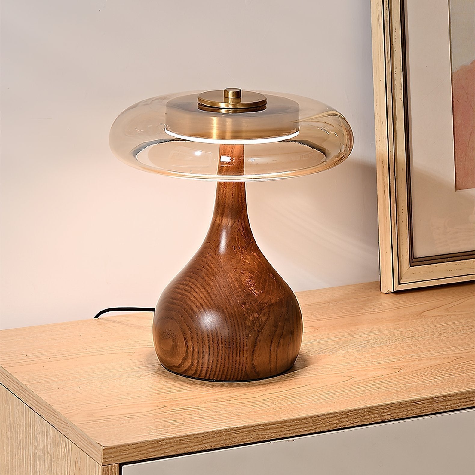Lumen Andi Glass Table Lamp