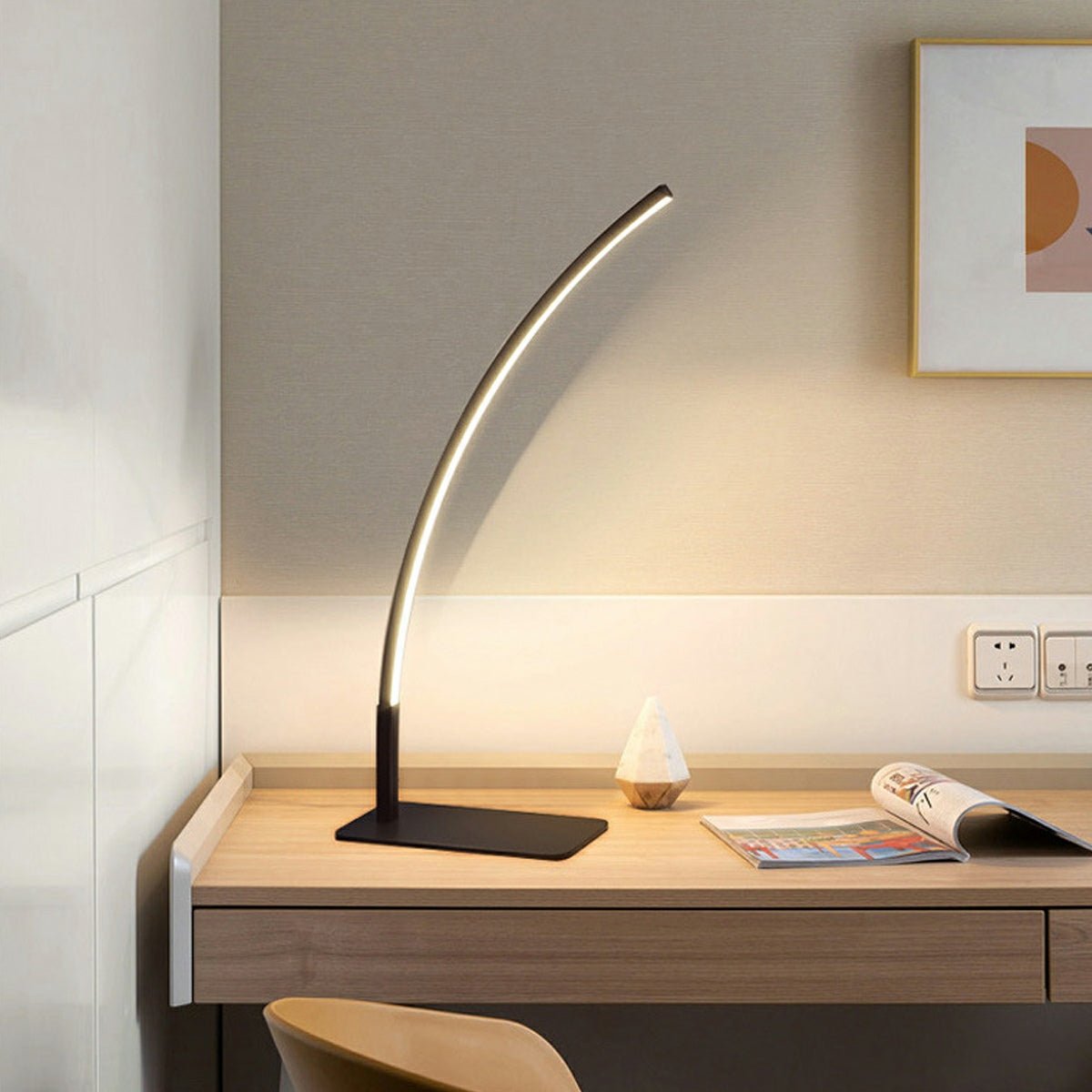 Lumen Arc Dimmable LED Table Lamp