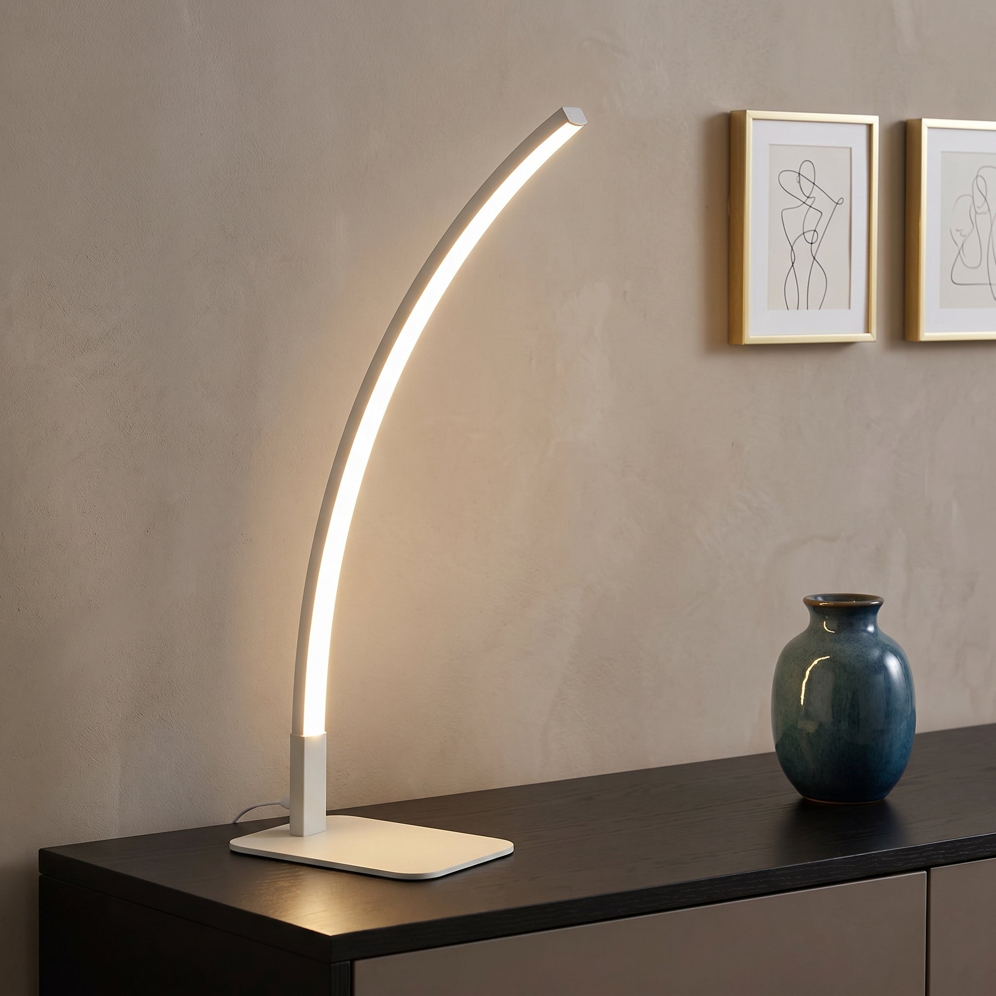 Lumen Arc Dimmable LED Table Lamp