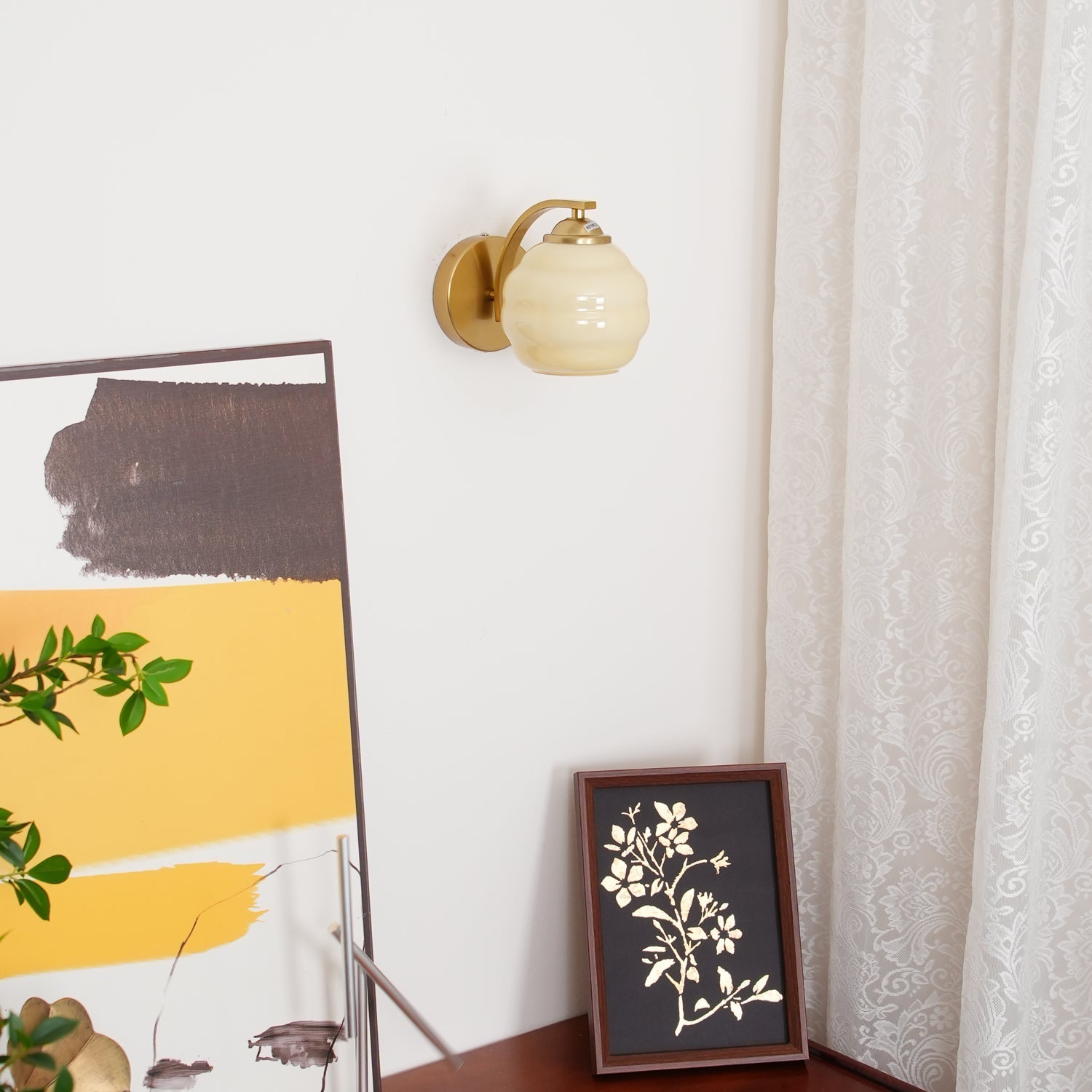 Lumen Art Deco Vintage Wall Sconce