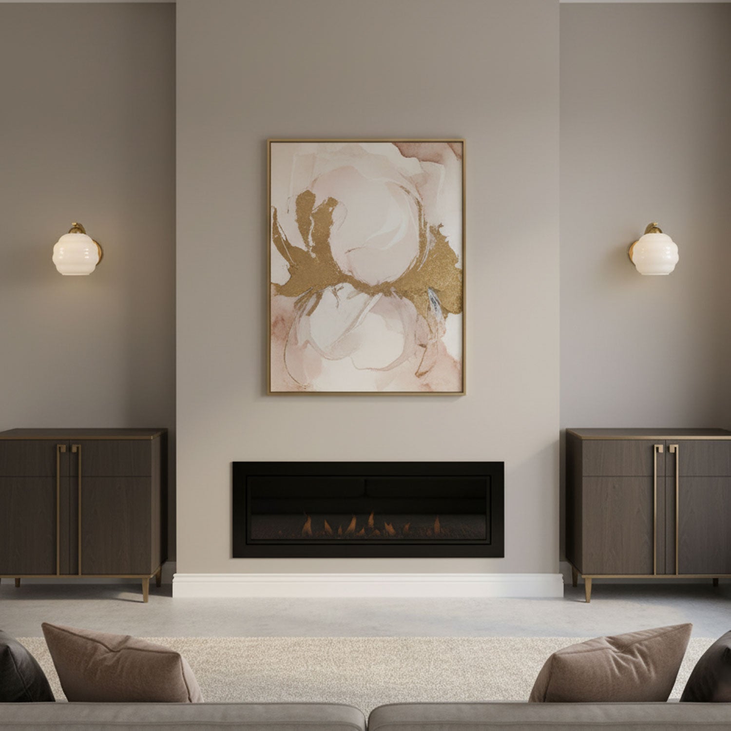 Lumen Art Deco Vintage Wall Sconce
