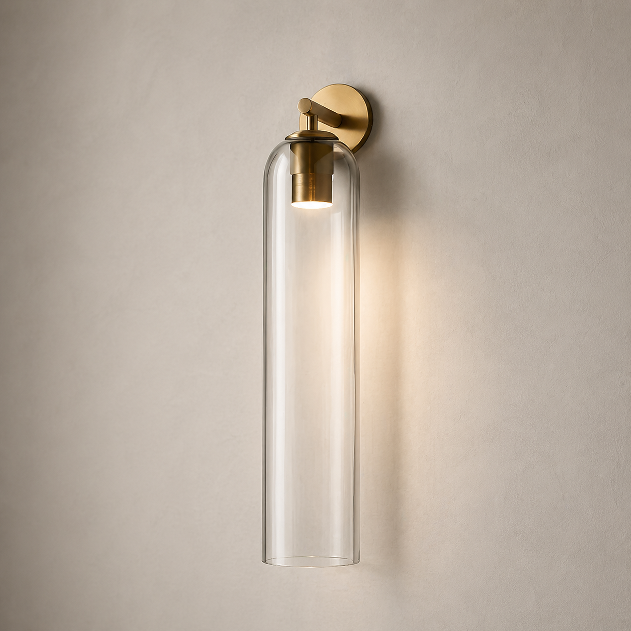 Lumen Art Glass Wall Sconce