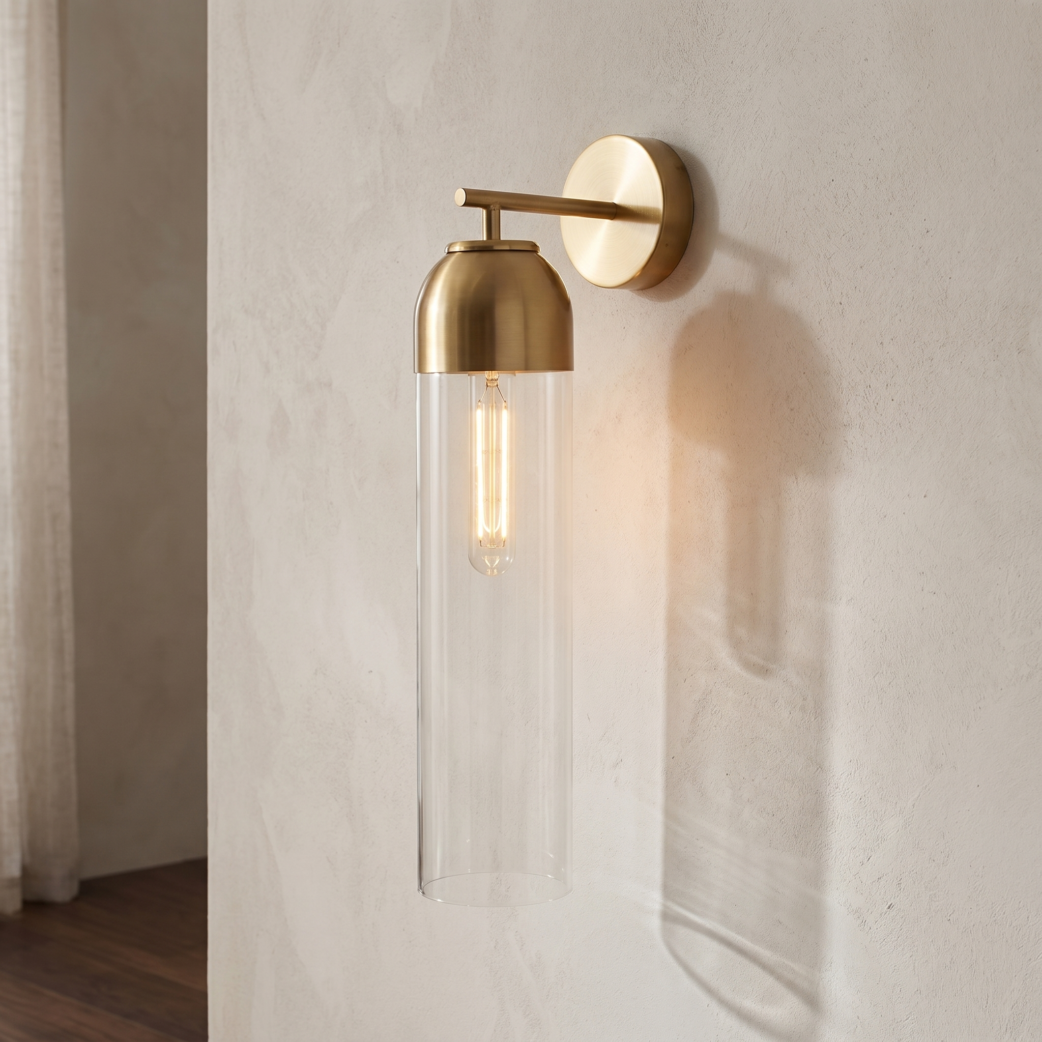 Lumen Art Glass Wall Sconce