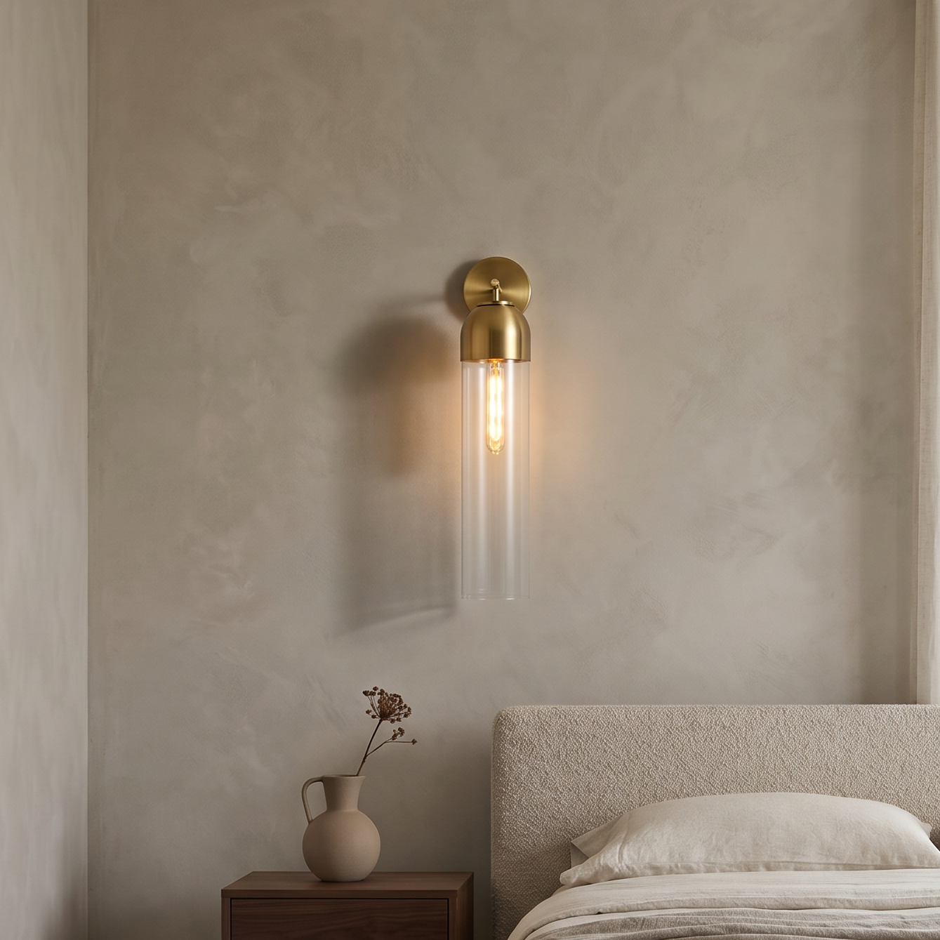 Lumen Art Glass Wall Sconce