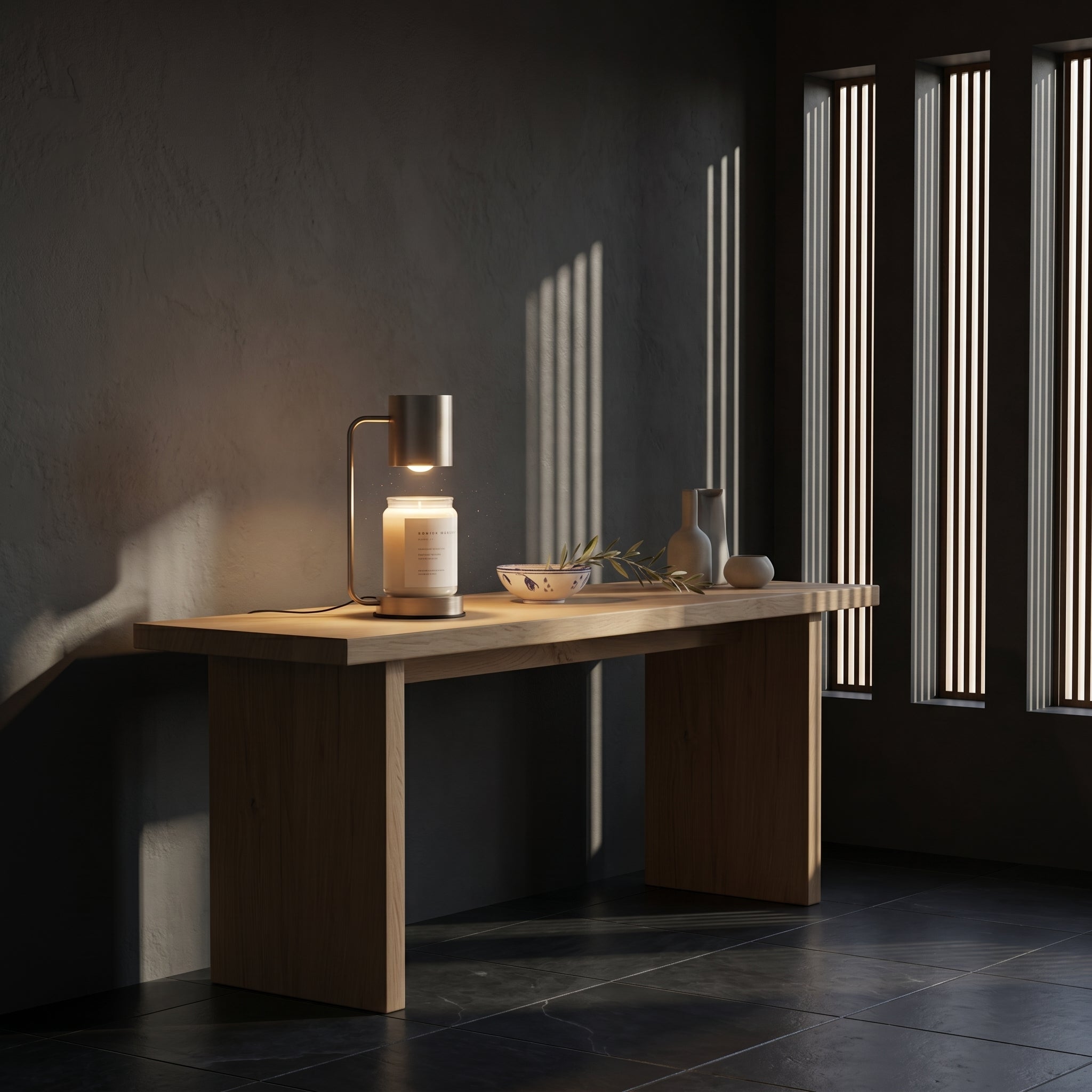 Lumen Candle Warmer Table Lamp