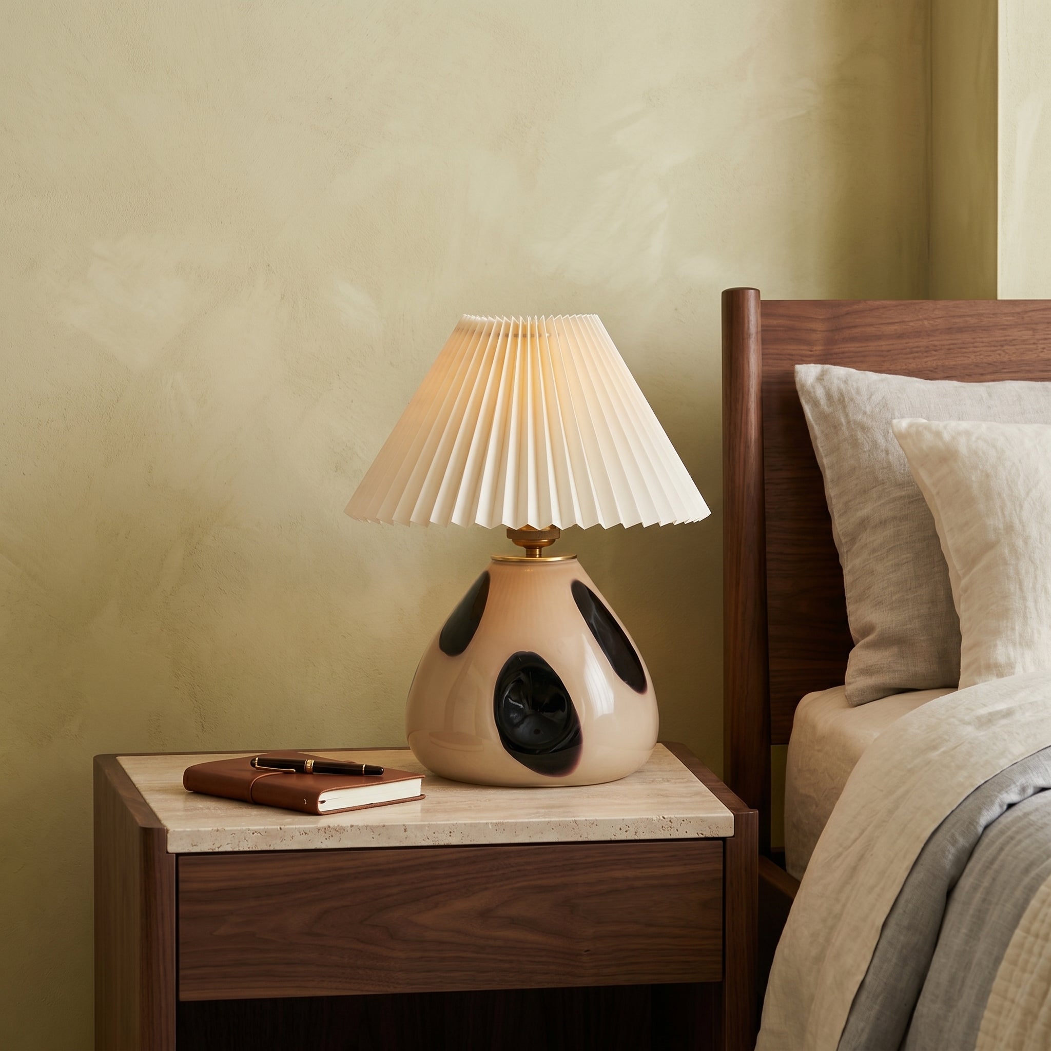 Lumen Ceramic Column Table Lamp