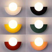 Lumen Nordic Semicircle Wall Sconce