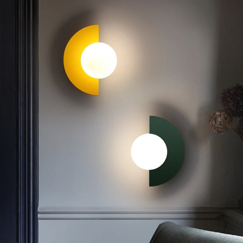 Lumen Nordic Semicircle Wall Sconce