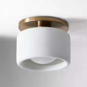 Lumen Porcelain Ceiling Light