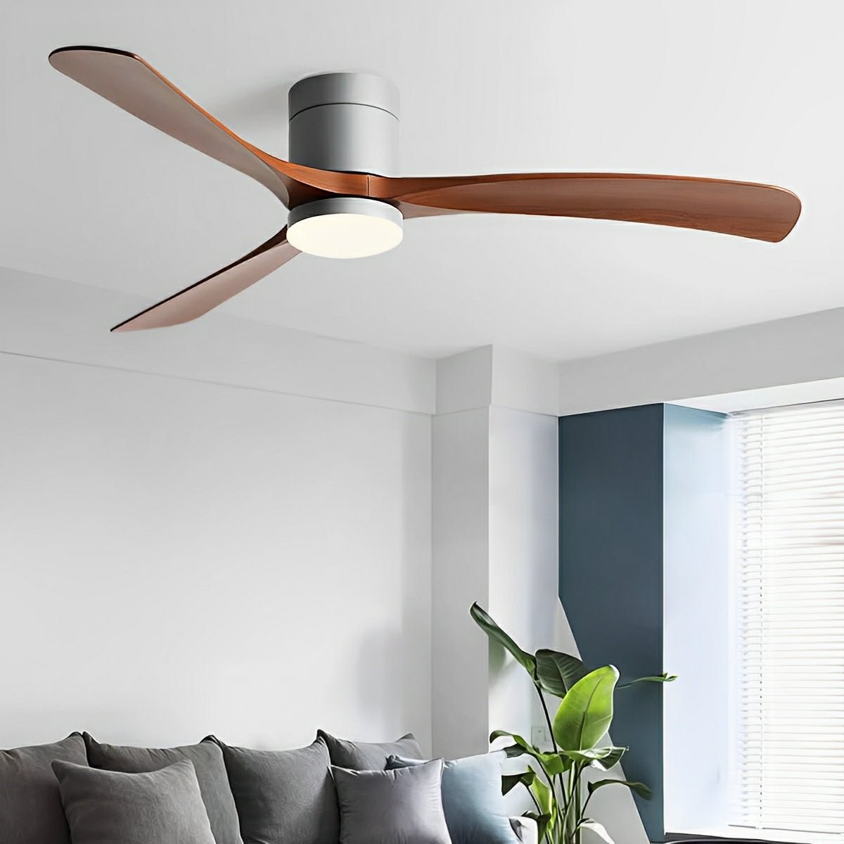 Lumen Contemporary Ceiling Fan Light