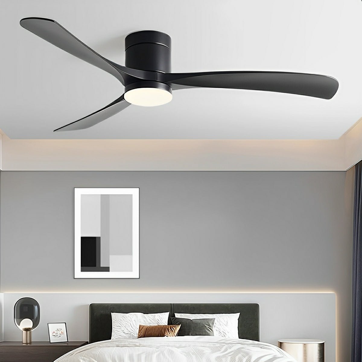 Lumen Contemporary Ceiling Fan Light