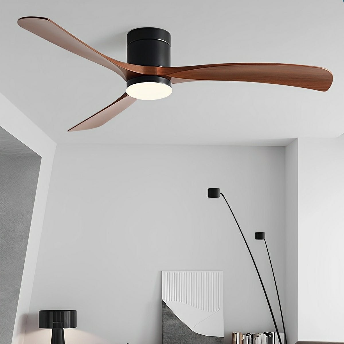 Lumen Contemporary Ceiling Fan Light